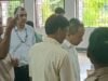 तिरहुत स्नातक निर्वाचन: प्रेक्षक रॉबर्ट एल. चोंग्थू ने मतदान केंद्रों का किया निरीक्षण