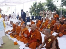 विश्व शांति स्तूप भारत-जापान की आध्यात्मिक मैत्री का प्रतीक : मंत्री श्रवण कुमार